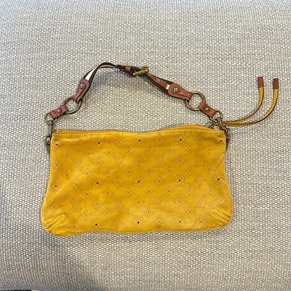 Louis Vuitton Onotah hobo yellow suede bag - Picture 1 of 14